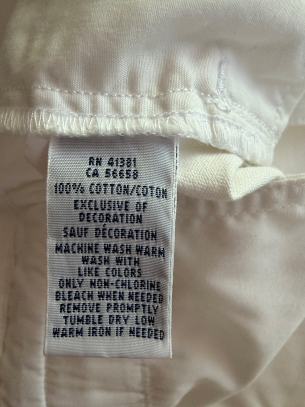 Ralph Lauren White Cotton Polo Shorts - Women's - Picture 10 of 10